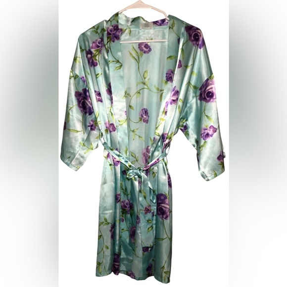 L.a. Intimates Silk Robe Dress Women’s Size S - Picture 1 of 5